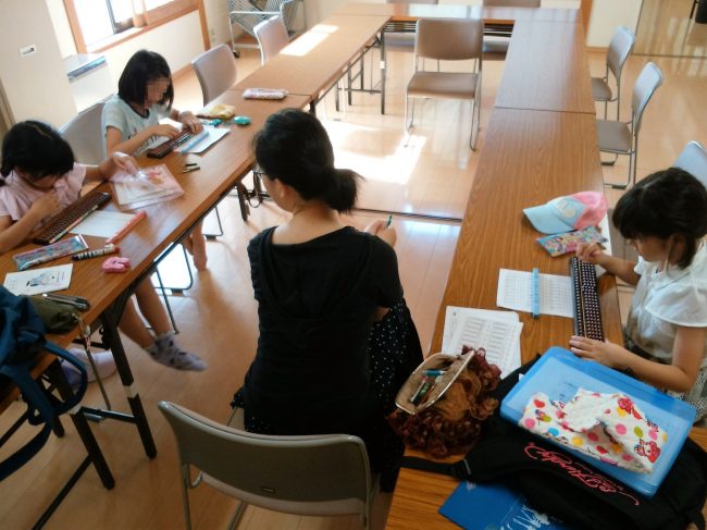 明野教室の様子